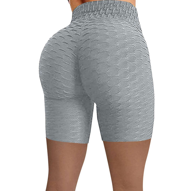 Avesa™ Summer Knit High Waist Hip Tight Shorts Leggings