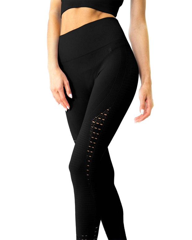 Avesa™ Seamless Legging with Ribbing Detail