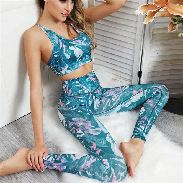 Avesa™ High Waist Yoga Outfit Set