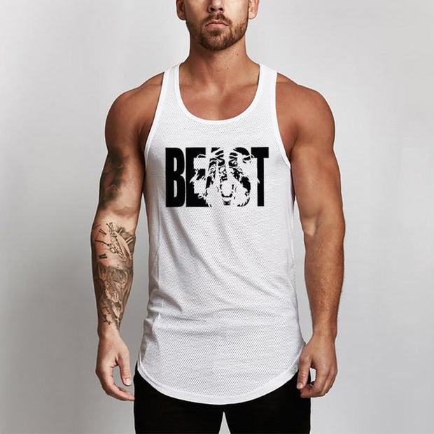 Men Fitness Muscle Top Vest Shirts