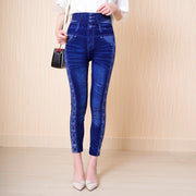 Imitation Denim Legging