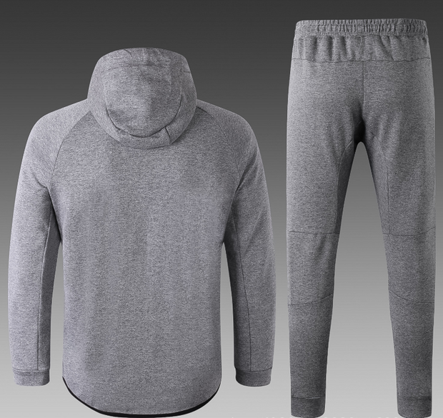 Running Fitness Tracksuit Gray