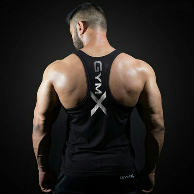 Blackless Drying Fitness Vest Men