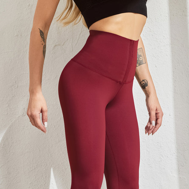 Women Slim Black Sportswear Leggings