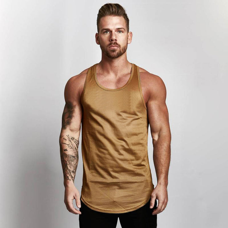 Men Top Sportswear Vest Gym Clothes