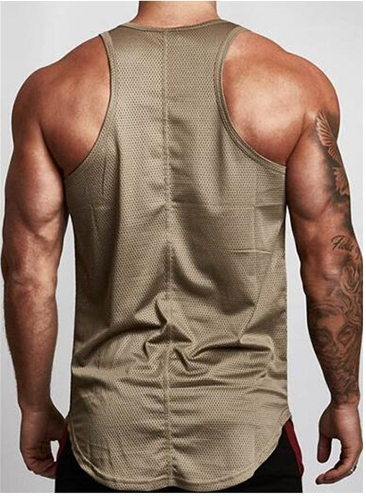 Men Top Sportswear Vest Gym Clothes