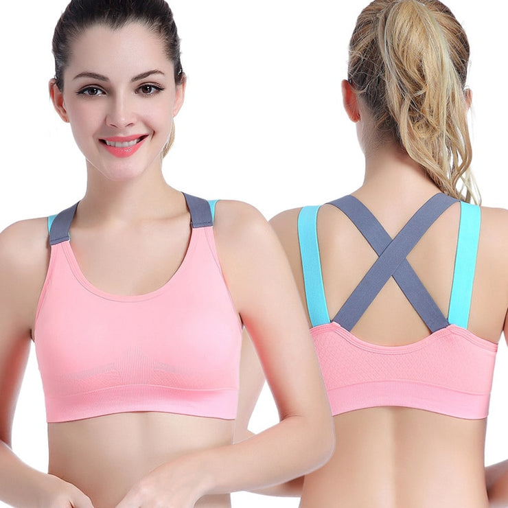 Push-Ups Cross Strap Yoga Tops