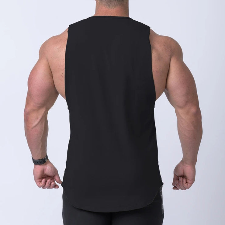 Men Sports Fitness Sleeveless T-Shirts