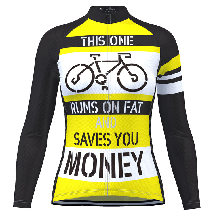 Ladies Cycling Wear Long Sleeve