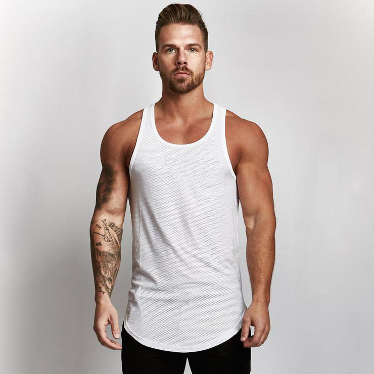 Men Top Sportswear Vest Gym Clothes