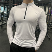 Half Zipper  Long Sleeve Absorption