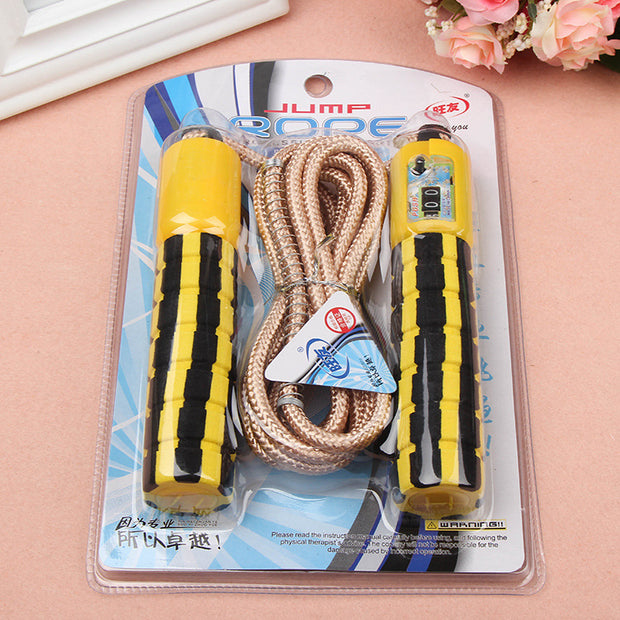 Outdoor Sponge Counting Skipping Rope