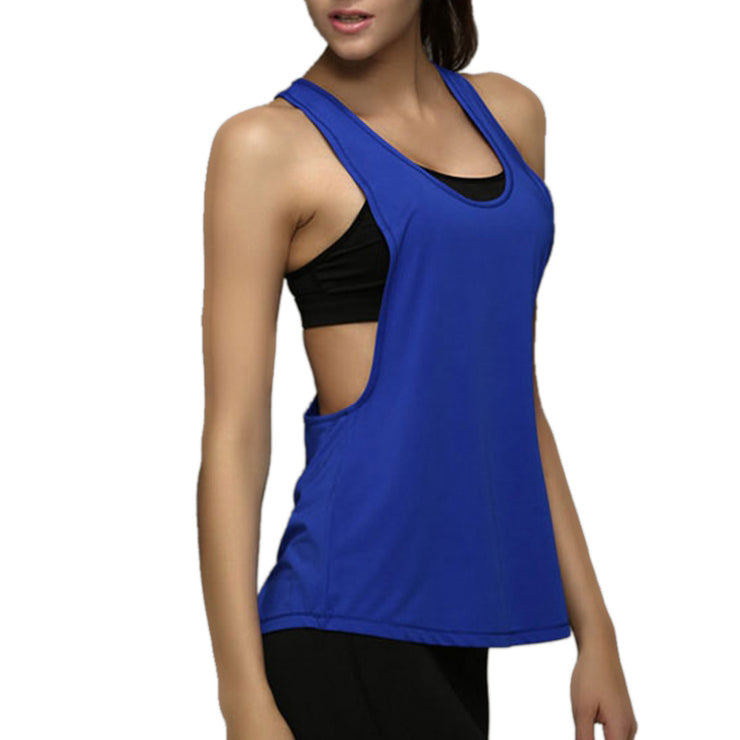 Sleeveless & Backless Sports Top