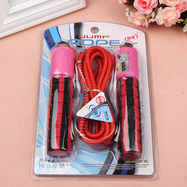 Outdoor Sponge Counting Skipping Rope