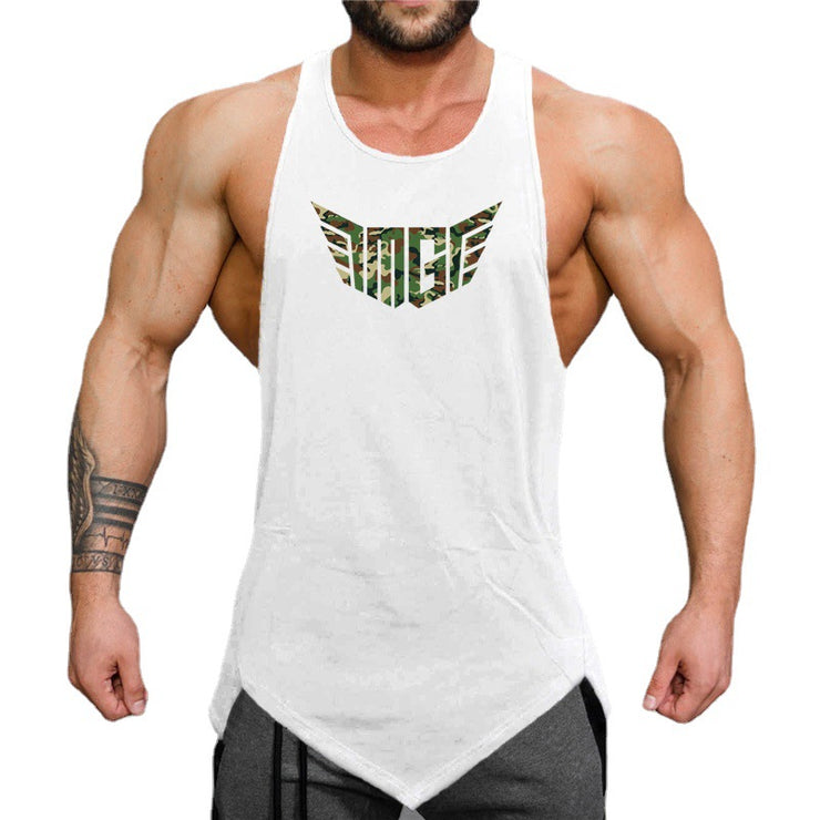 Camouflage Muscle Sports Fitness Vest