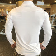 Half Zipper  Long Sleeve Absorption