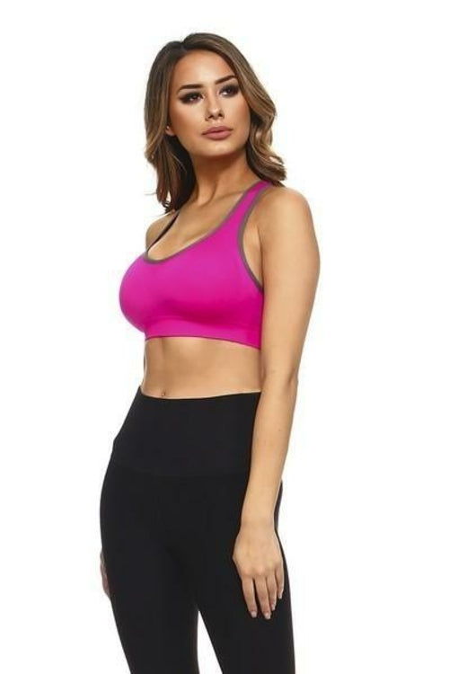 Avesa™ Sports Bra with Cut Out Detail on Back (4 Colors)