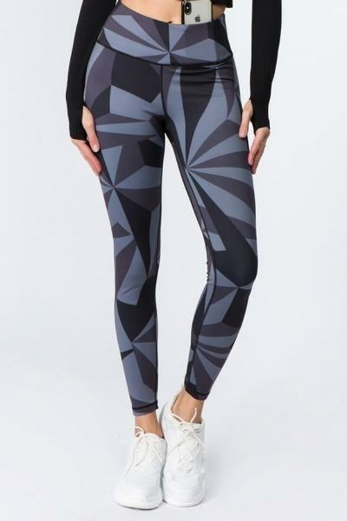 Avesa™ Rise Geo Print Workout Leggings