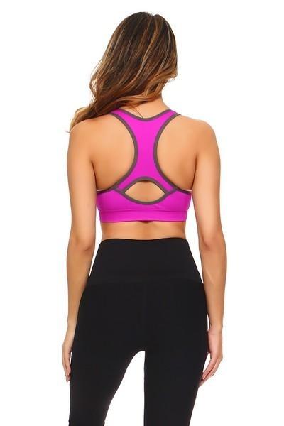 Avesa™ Sports Bra with Cut Out Detail on Back (4 Colors)