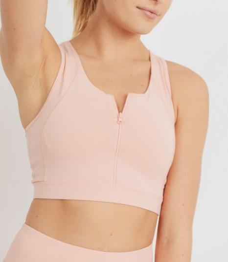 Avesa™ Eco-friendly Zip Front Sports Bra