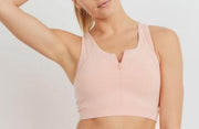 Avesa™ Eco-friendly Zip Front Sports Bra