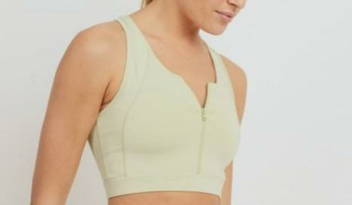 Avesa™ Eco-friendly Zip Front Sports Bra