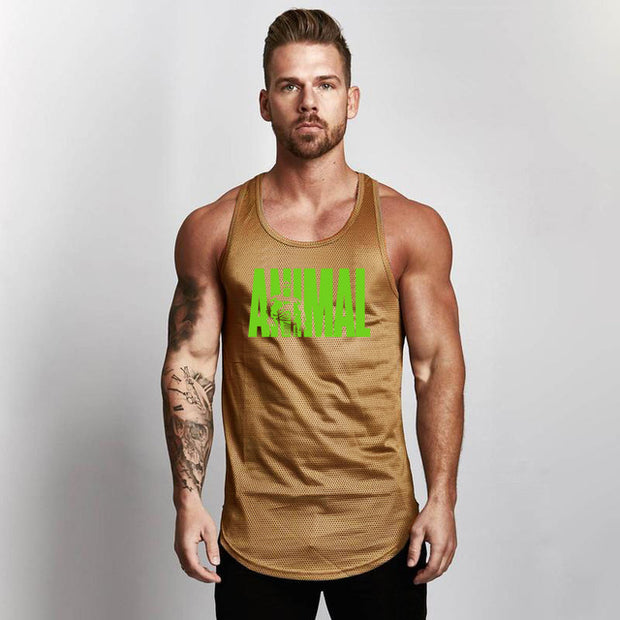 Men Fitness Muscle Top Vest Shirts