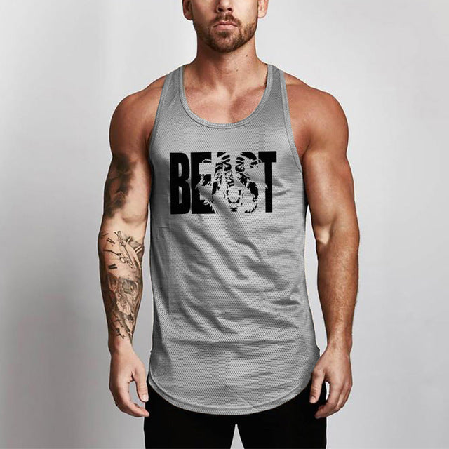 Men Fitness Muscle Top Vest Shirts