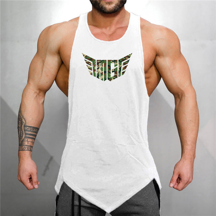 Camouflage Muscle Sports Fitness Vest