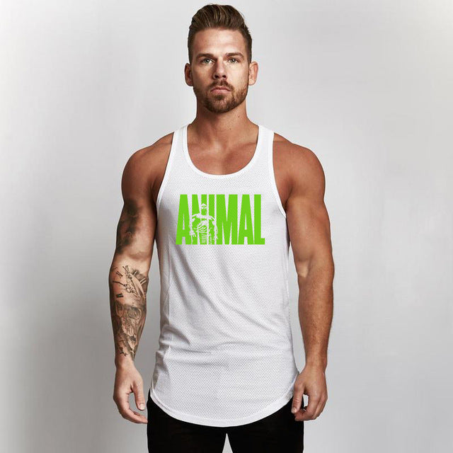 Men Fitness Muscle Top Vest Shirts