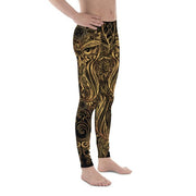 Avesa™ Men's Leggings - Art Deco Steam Punk Owl Design