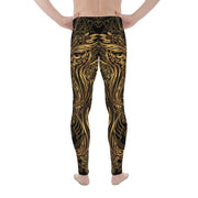 Avesa™ Men's Leggings - Art Deco Steam Punk Owl Design